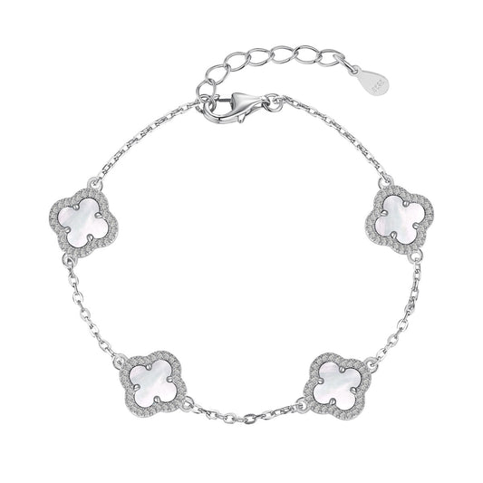 [RAFFINE]Four-Leaf Clover Exquisite Bracelet