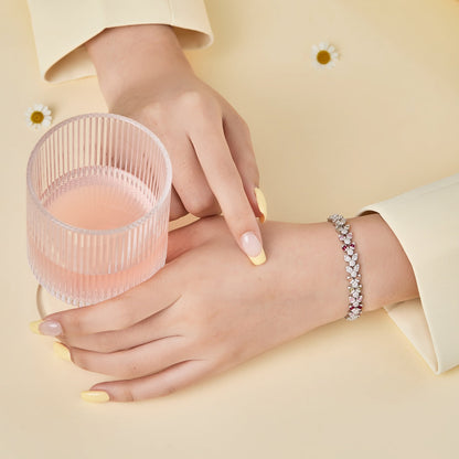 [RAFFINE]Dainty Exquisite Flower Shape Daily Bracelet