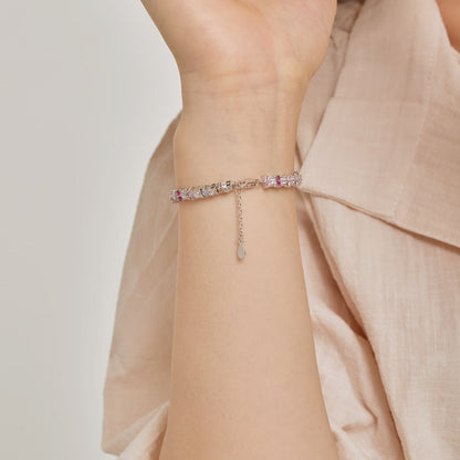 [RAFFINE]Unique Colorful Flower Shape Daily Bracelet
