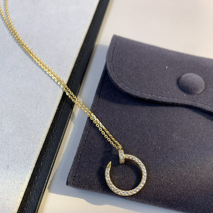 [RAFFINE]JUSTE NECKLACE GOLD DIAMONDS