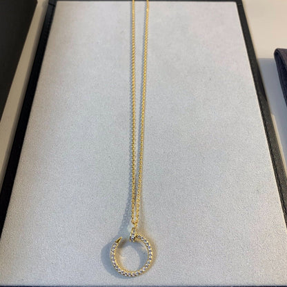 [RAFFINE]JUSTE NECKLACE GOLD DIAMONDS