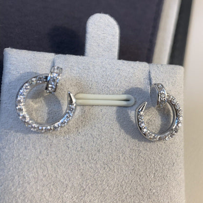 [RAFFINE]JUSTE EARRINGS SILVER DIAMONDS