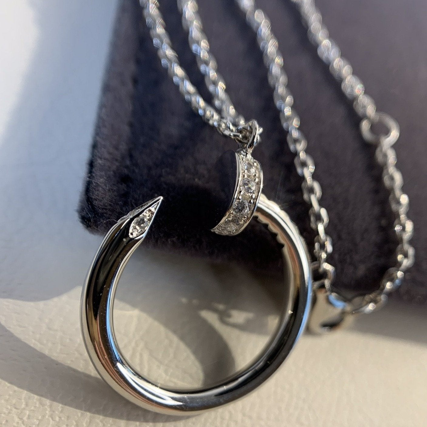 [RAFFINE]JUSTE NECKLACE SILVER