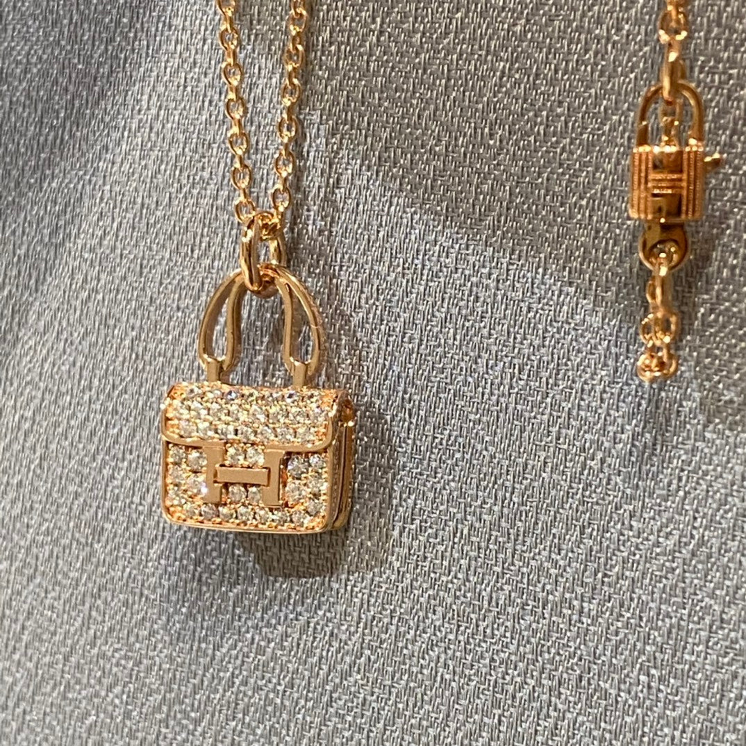 [RAFFINE]CONSTANCE PEDANT DIAMOND NECKLACE