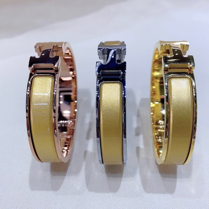 [RAFFINE]H CHAMPAGNE BRACELET