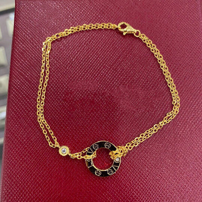 [RAFFINE]LOVE BRACELET 2 DIAMOND