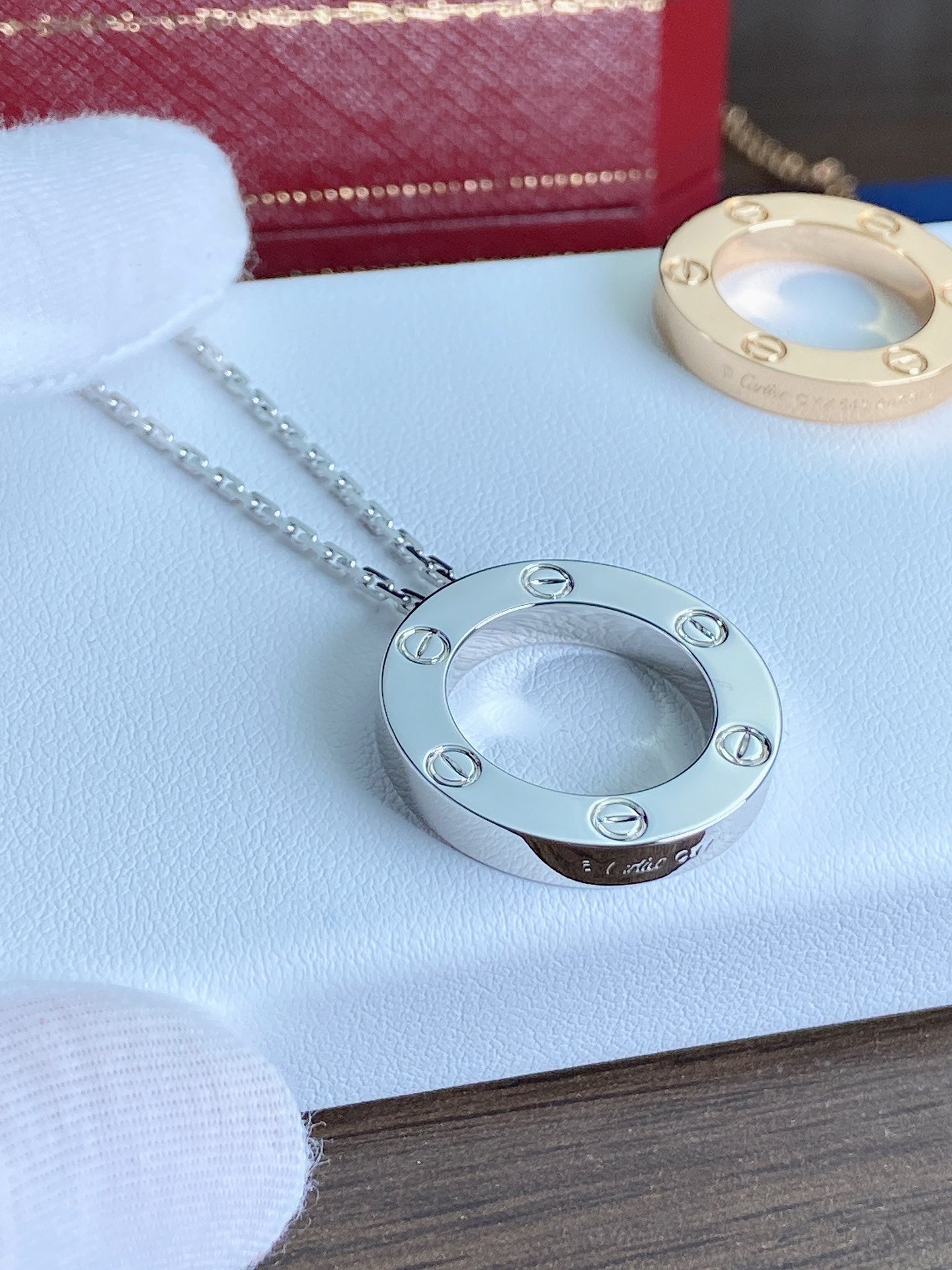 [RAFFINE]LOVE NECKLACE 16MM