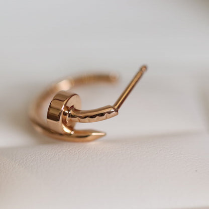 [RAFFINE]JUSTE EARRINGS PINK GOLD
