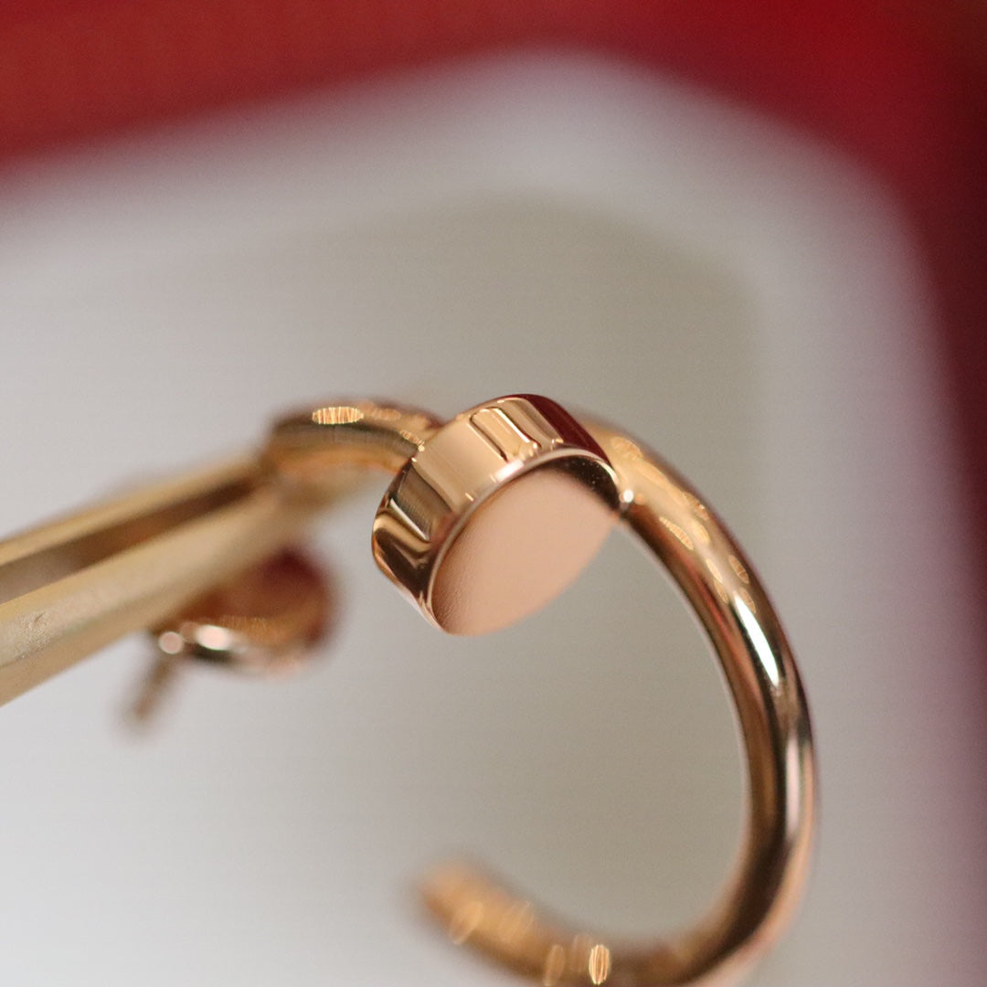 [RAFFINE]JUSTE EARRINGS PINK GOLD