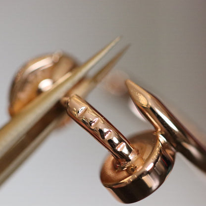 [RAFFINE]JUSTE EARRINGS PINK GOLD