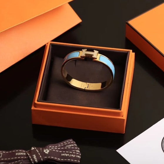 [RAFFINE]H CLOUD BLUE BRACELET GOLD DIAMOND