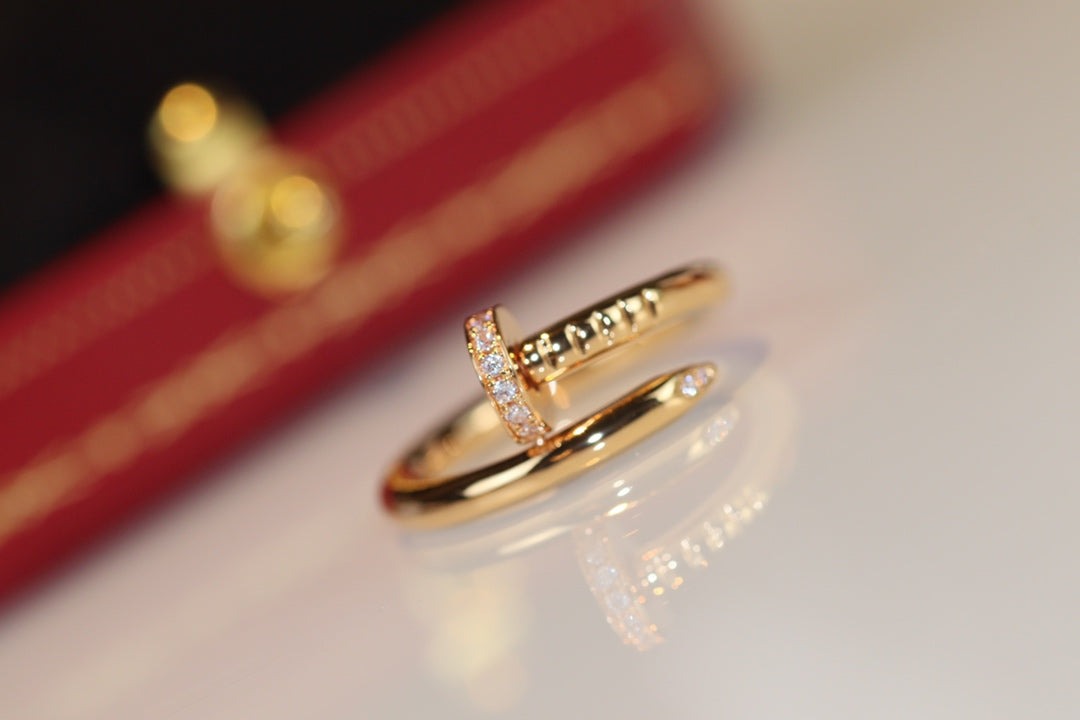 [RAFFINE]JUSTE RING 2.65MM GOLD DIAMOND