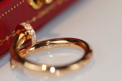 [RAFFINE]JUSTE RING 2.65MM GOLD DIAMOND