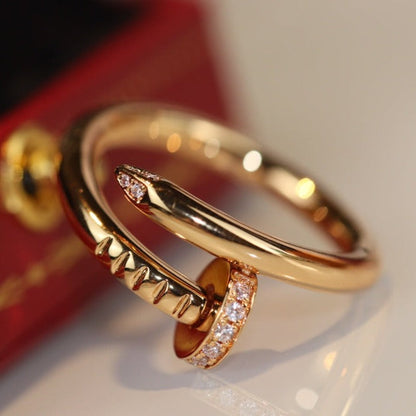 [RAFFINE]JUSTE RING 2.65MM GOLD DIAMOND