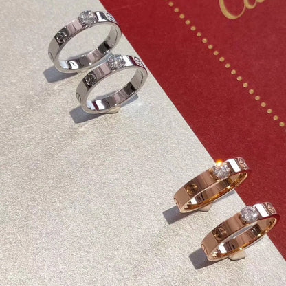 [RAFFINE]LOVE RING 3.6MM 1 BIG DIAMOND