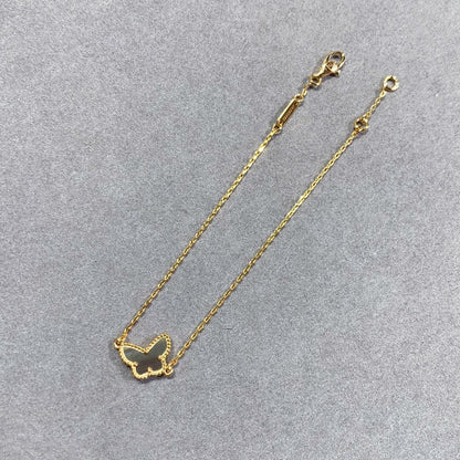[RAFFINE]BUTTERFLY DARK MOP BUTTERFLY BRACELET