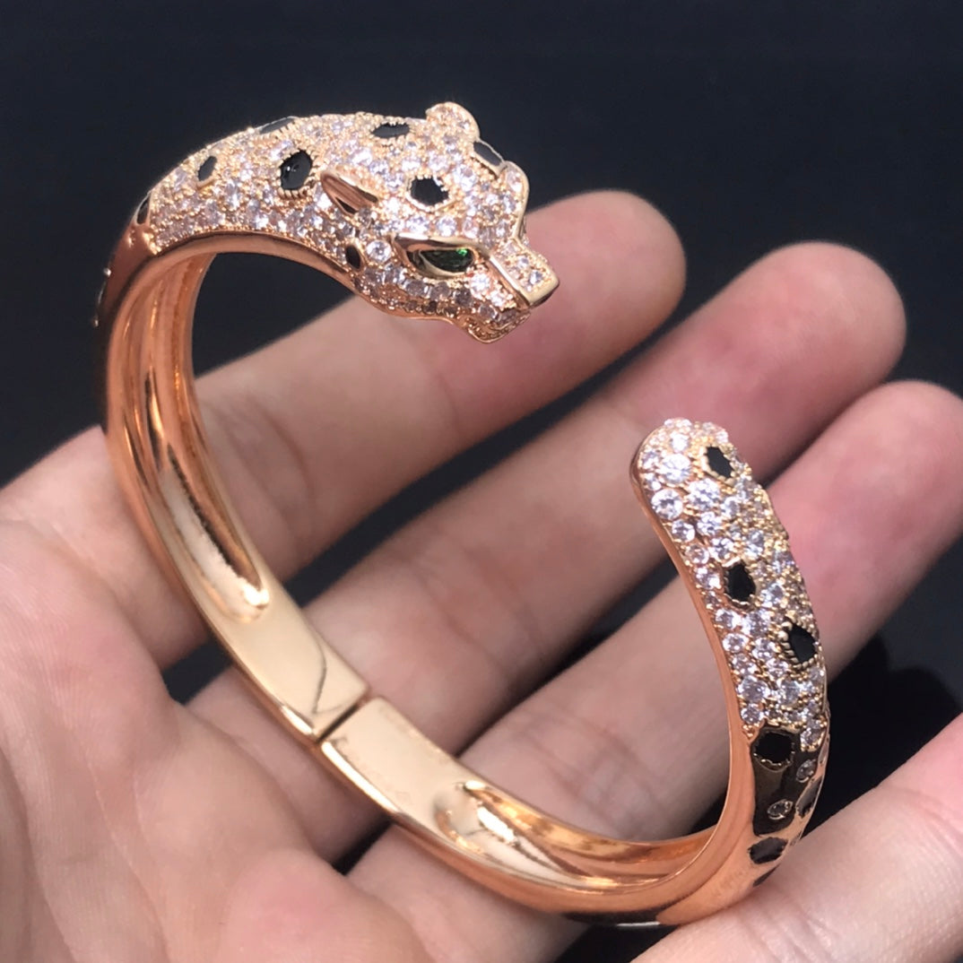 [RAFFINE]PANTHERE BIG BRACELET DIAMONDS