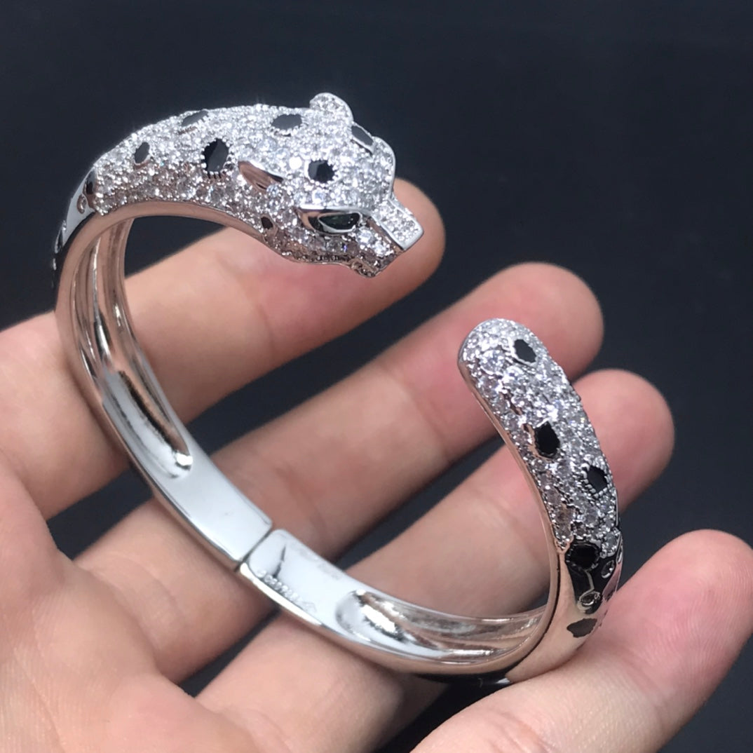 [RAFFINE]PANTHERE BIG BRACELET DIAMONDS