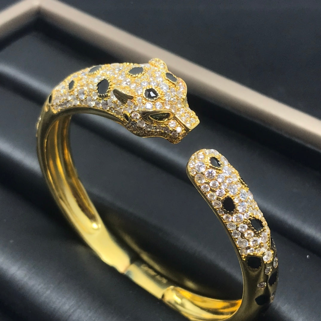 [RAFFINE]PANTHERE BIG BRACELET DIAMONDS