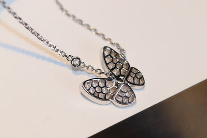 [RAFFINE]BUTTERFLY DIAMOND NECKLACE
