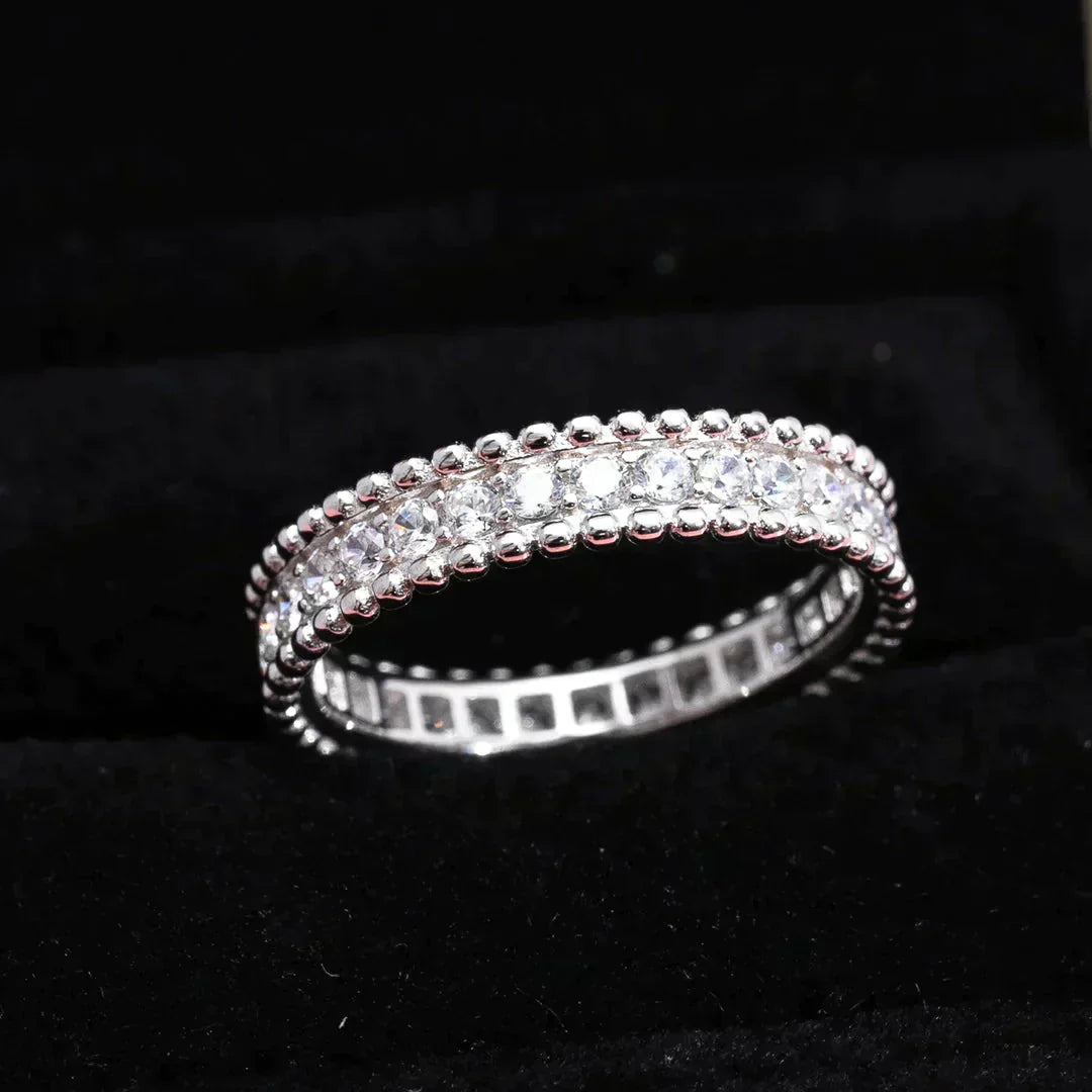 [RAFFINE]PERLEE DIAMOND SILVER RING
