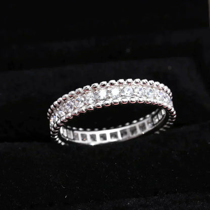 [RAFFINE]PERLEE DIAMOND SILVER RING
