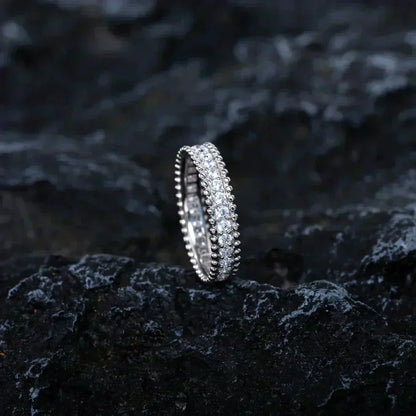 [RAFFINE]PERLEE DIAMOND SILVER RING