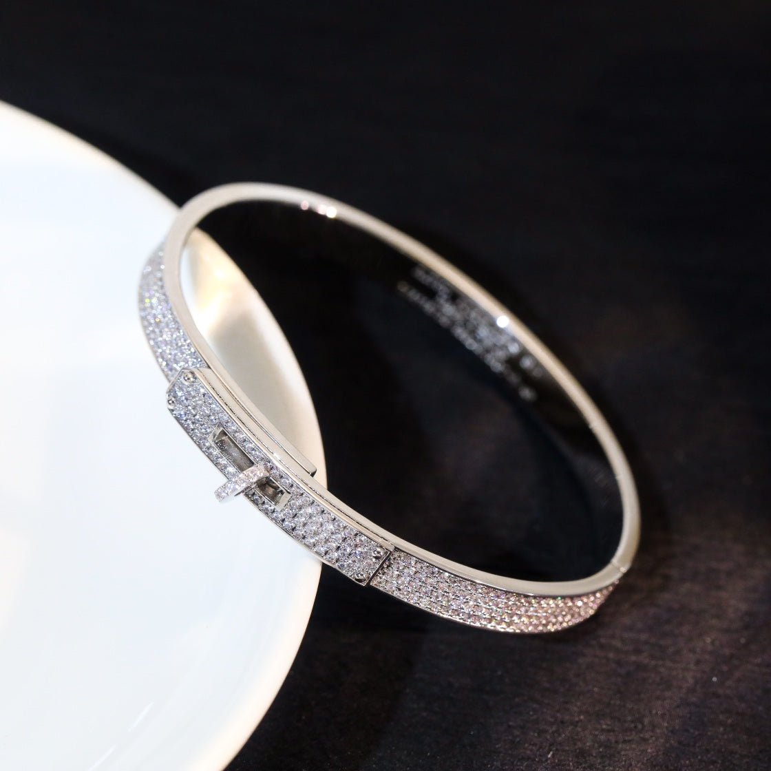 [RAFFINE]KELLY BRACELET DIAMOND PAVED