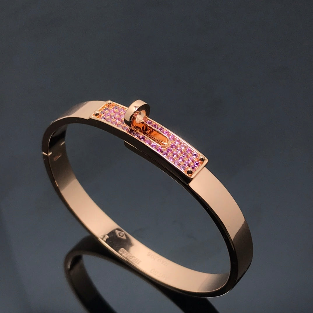 [RAFFINE]KELLY BRACELET PINK DIAMOND