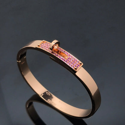 [RAFFINE]KELLY BRACELET PINK DIAMOND