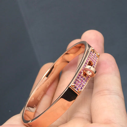 [RAFFINE]KELLY BRACELET PINK DIAMOND