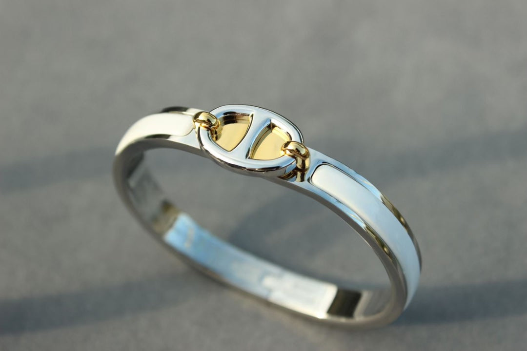 [RAFFINE]CLIC CHAINE SILVER BRACELET