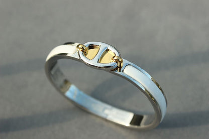 [RAFFINE]CLIC CHAINE SILVER BRACELET