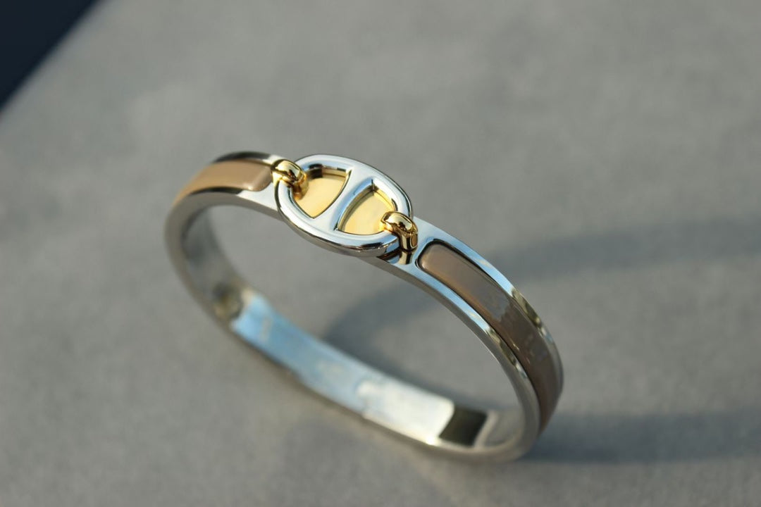 [RAFFINE]CLIC CHAINE SILVER BRACELET