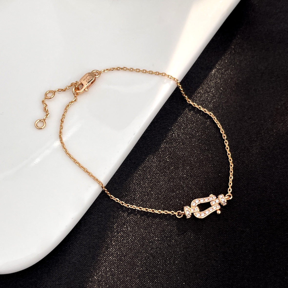 [RAFFINE]FORCE 10 SMALL CHAIN BRACELET