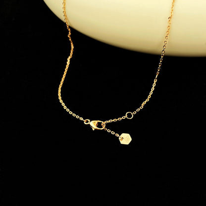 [RAFFINE]BEE MINI PEDANT DIAMOND NECKLACE