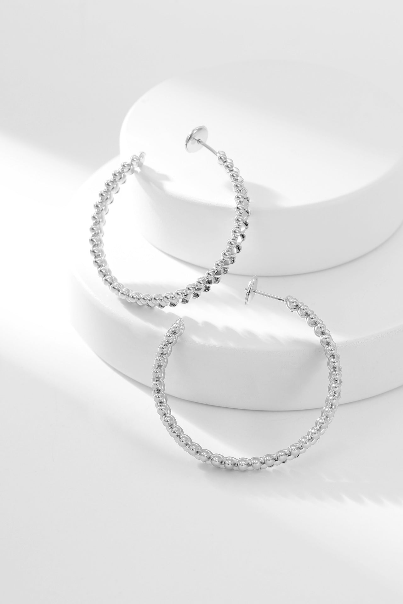 [RAFFINE]CLASH HOOP EARRINGS