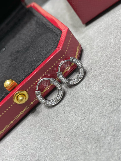 [RAFFINE]LOVE DIAMOND EARRINGS