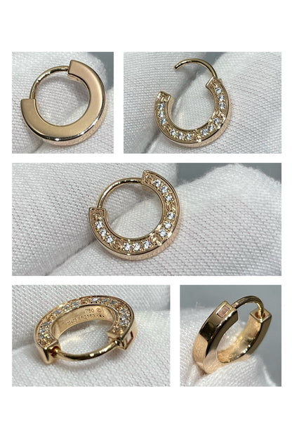 [RAFFINE]LOVE DIAMOND EARRINGS