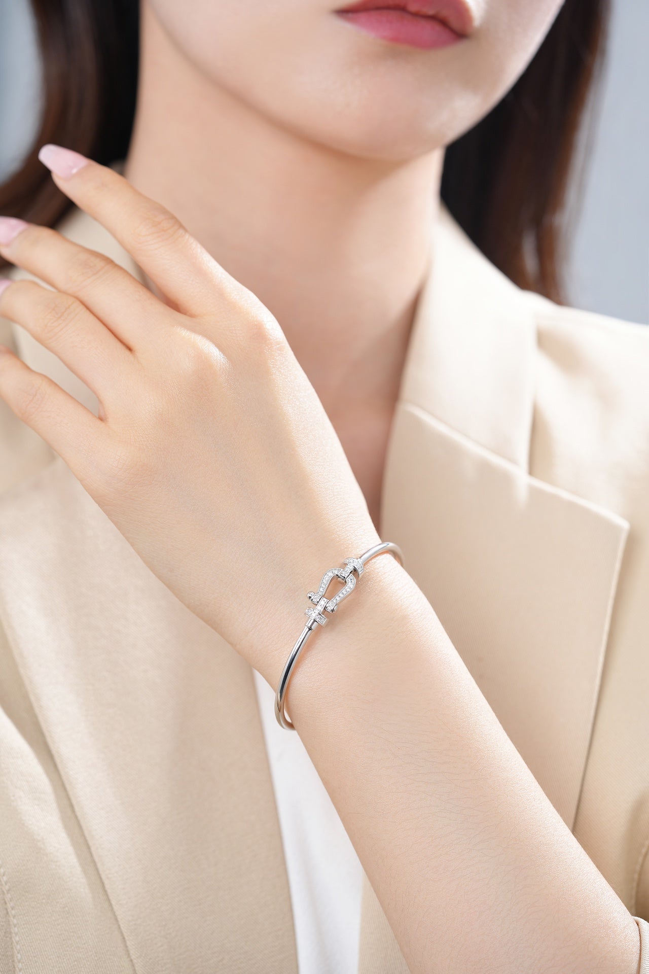 [RAFFINE]FORCE 10 MOYEN DIAMOND BRACELET