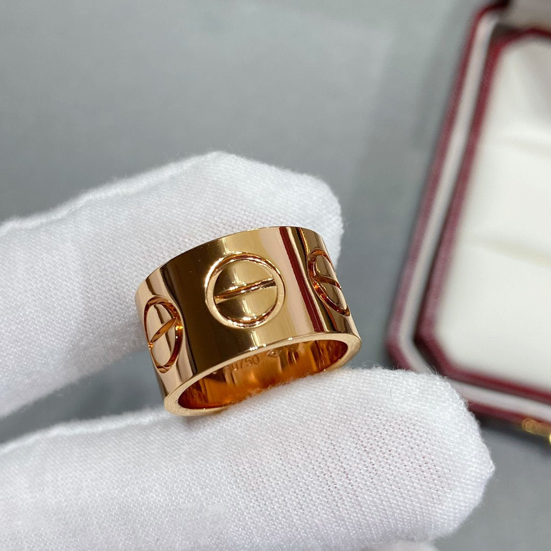 [RAFFINE]LOVE 11MM LARGE RING