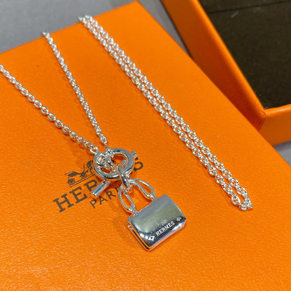[RAFFINE]CONSTANCE PEDANT SILVER NECKLACE