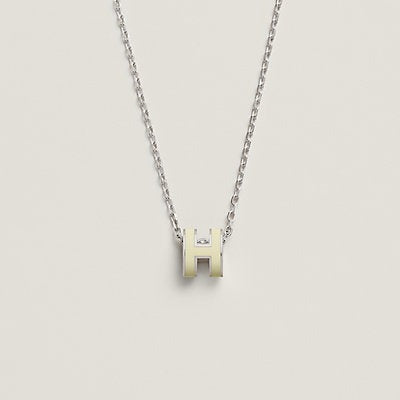 [RAFFINE]HM CLIC YELLOW ENAMEL GOLD NECKLACE