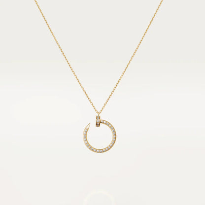 [RAFFINE]JUSTE NECKLACE GOLD DIAMONDS