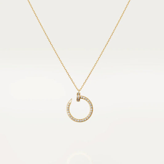 [RAFFINE]JUSTE NECKLACE GOLD DIAMONDS