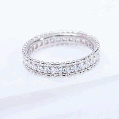 [RAFFINE]PERLEE DIAMOND SILVER RING