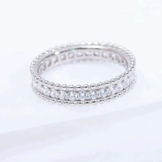 [RAFFINE]PERLEE DIAMOND SILVER RING