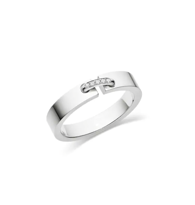 [RAFFINE]ALLIANCE LIENS VIDENCE DIAMOND 4MM RING
