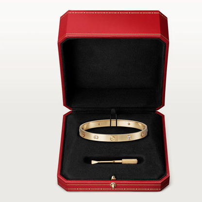 [RAFFINE]LOVE BRACELET 6.1MM 4 DIAMONDS