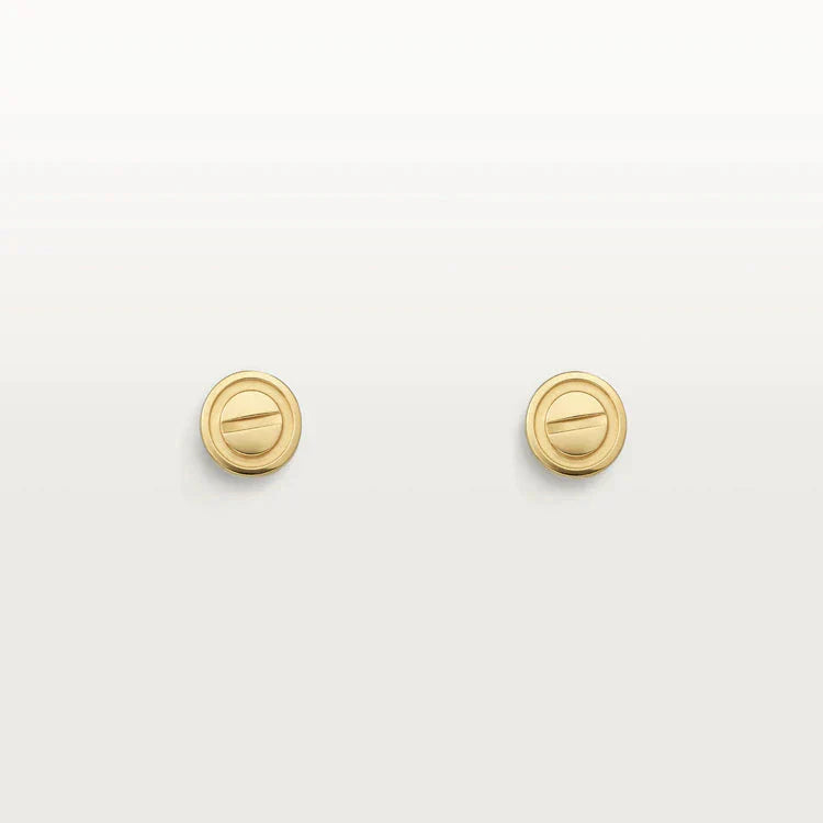 [RAFFINE]LOVE EARRINGS GOLD 10MM